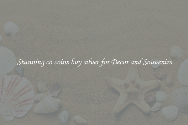 Stunning co coins buy silver for Decor and Souvenirs