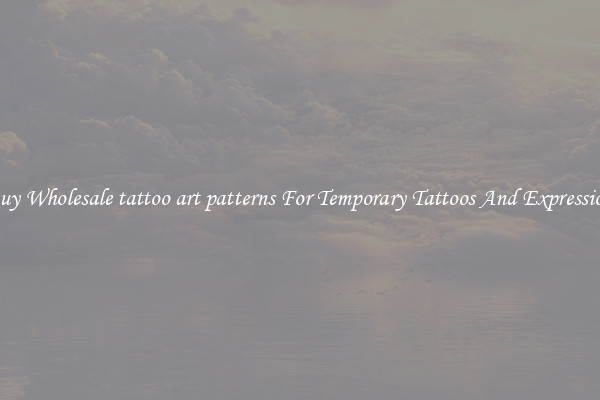 Buy Wholesale tattoo art patterns For Temporary Tattoos And Expression