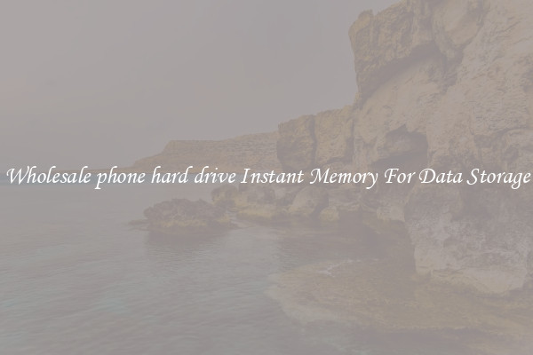 Wholesale phone hard drive Instant Memory For Data Storage