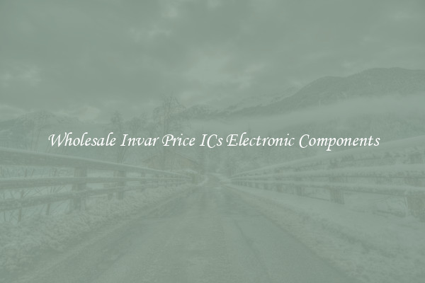 Wholesale Invar Price ICs Electronic Components