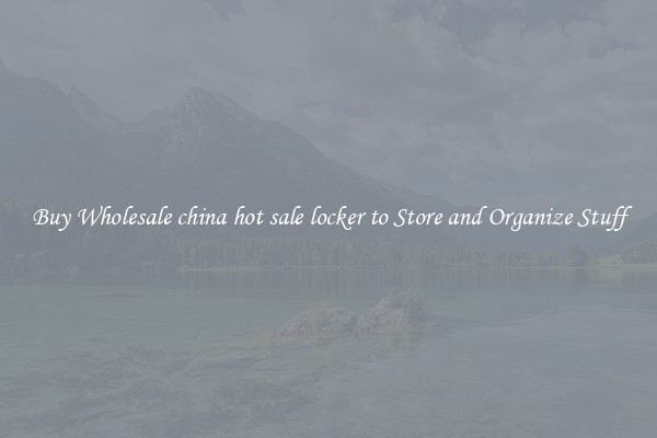 Buy Wholesale china hot sale locker to Store and Organize Stuff